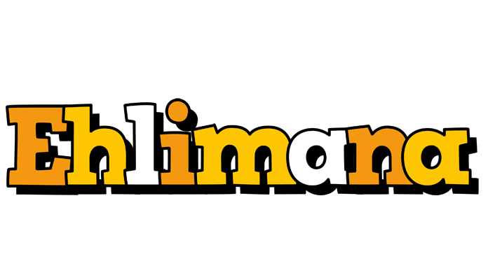 Ehlimana cartoon logo
