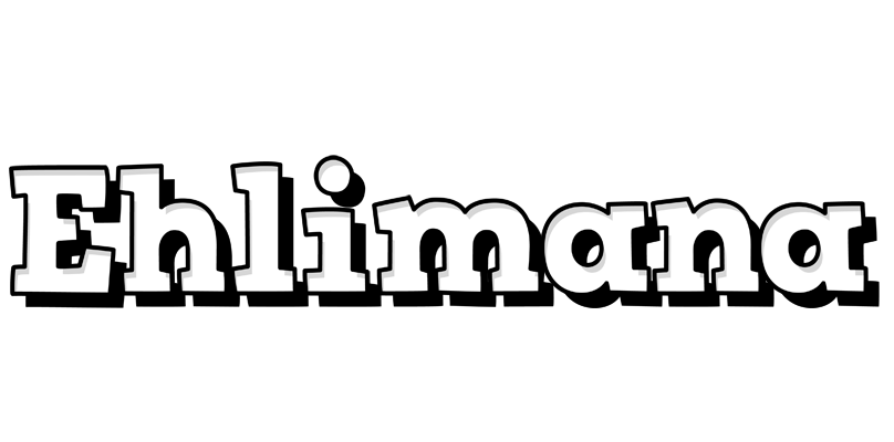 Ehlimana snowing logo