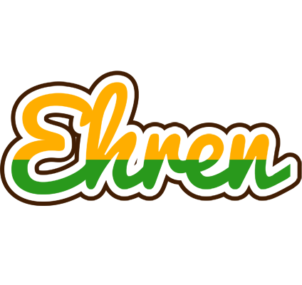 Ehren banana logo