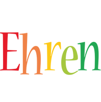 Ehren birthday logo