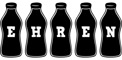 Ehren bottle logo