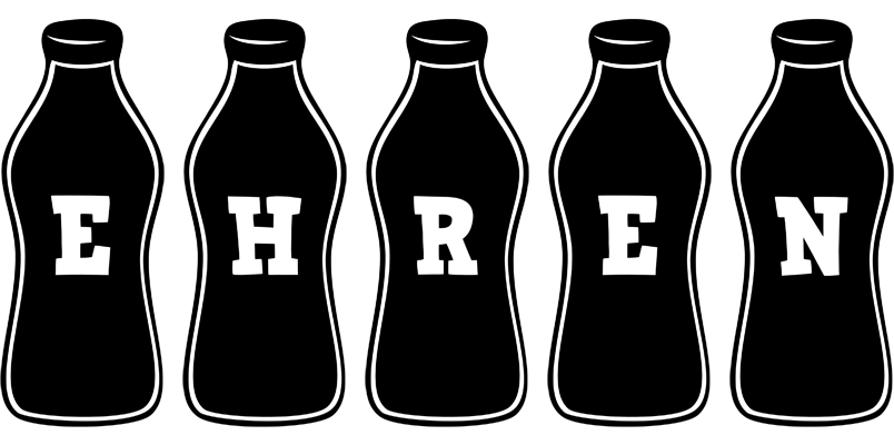 Ehren bottle logo