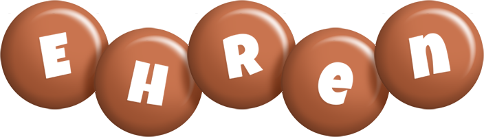 Ehren candy-brown logo