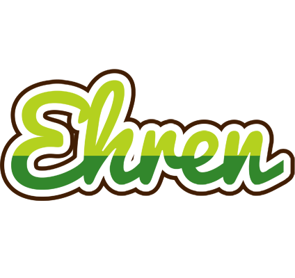 Ehren golfing logo