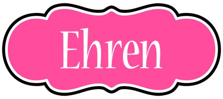 Ehren invitation logo