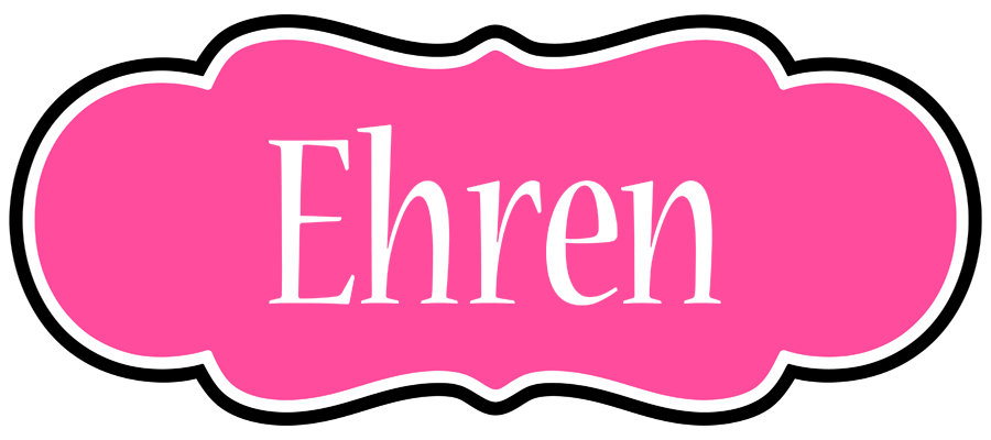 Ehren invitation logo