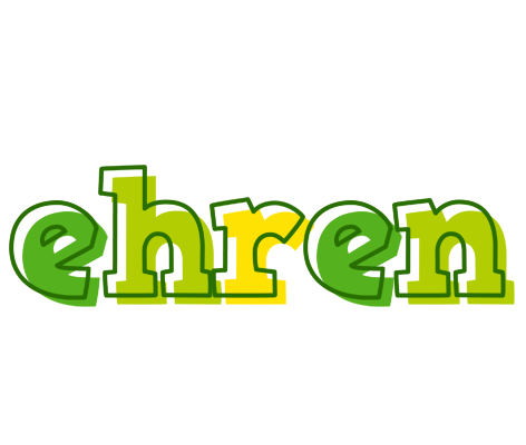 Ehren juice logo
