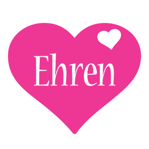 Ehren love-heart logo