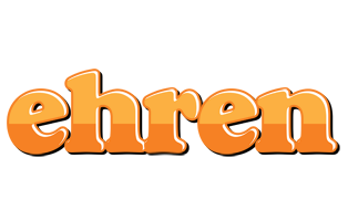 Ehren orange logo