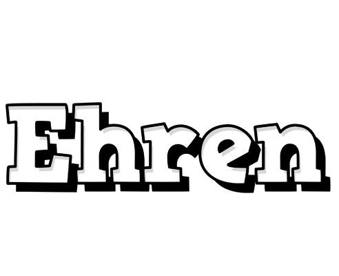 Ehren snowing logo