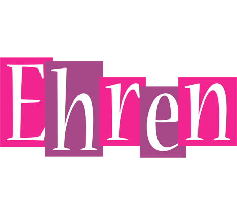 Ehren whine logo