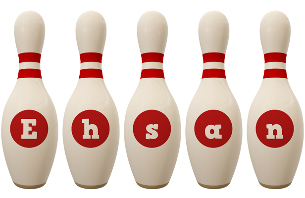 Ehsan bowling-pin logo