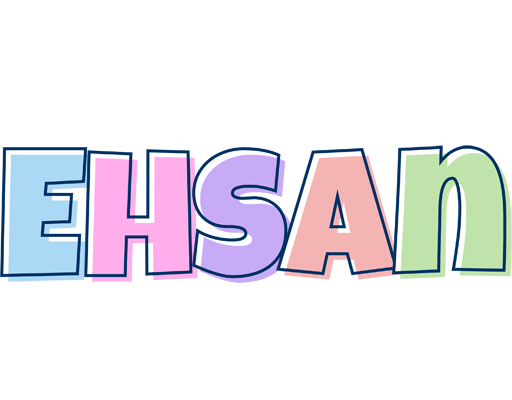 Ehsan pastel logo