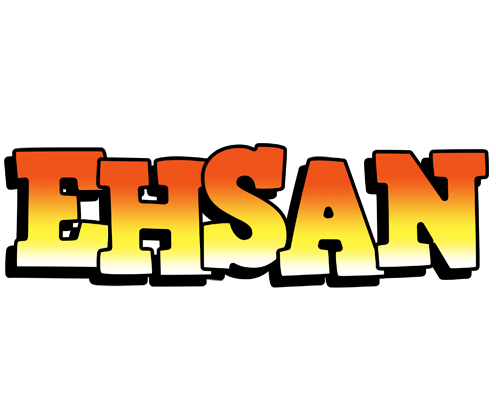 Ehsan sunset logo