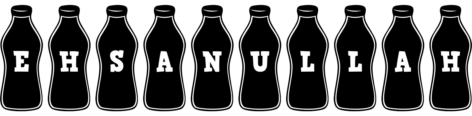 Ehsanullah bottle logo