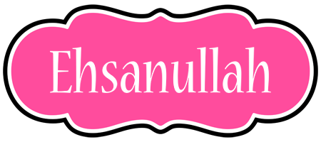 Ehsanullah invitation logo
