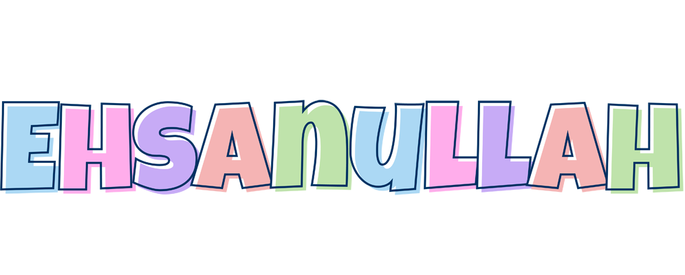 Ehsanullah pastel logo