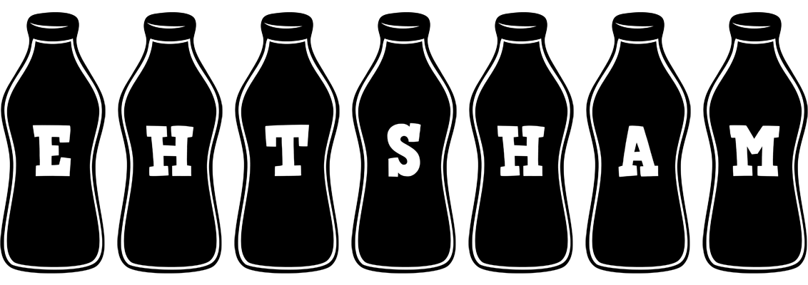 Ehtsham bottle logo