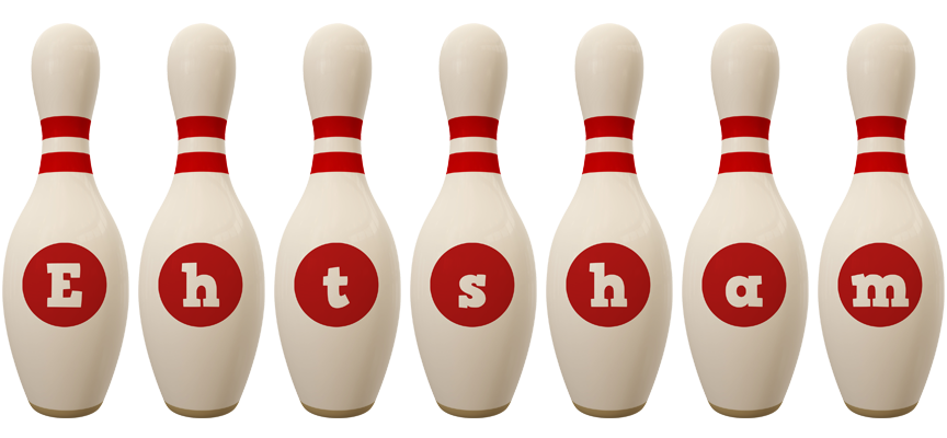 Ehtsham bowling-pin logo