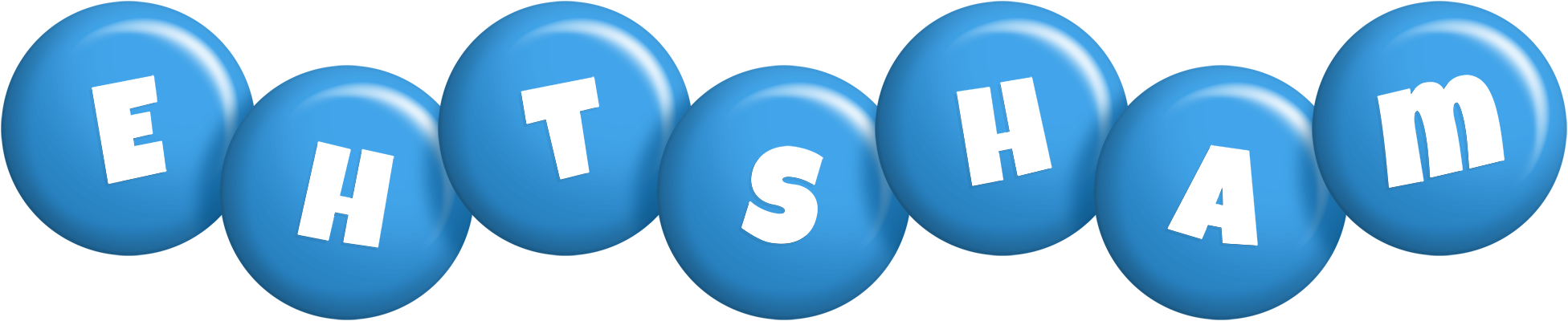 Ehtsham candy-blue logo