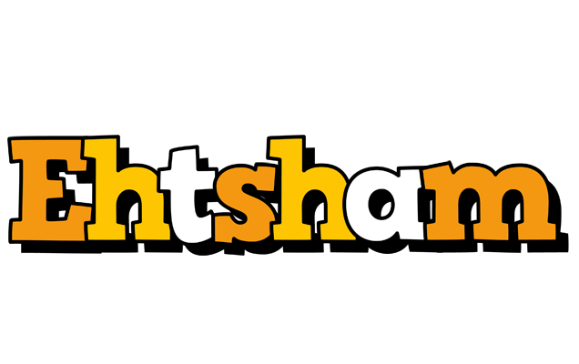 Ehtsham cartoon logo