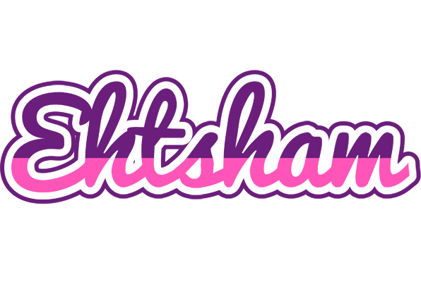 Ehtsham cheerful logo