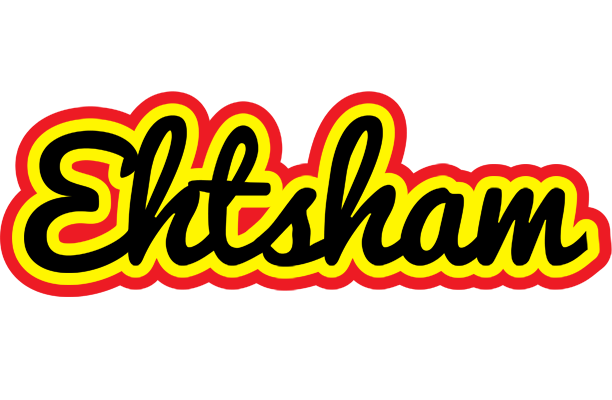 Ehtsham flaming logo