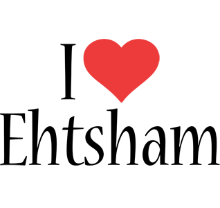Ehtsham i-love logo
