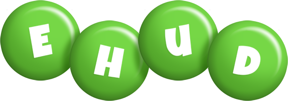 Ehud candy-green logo