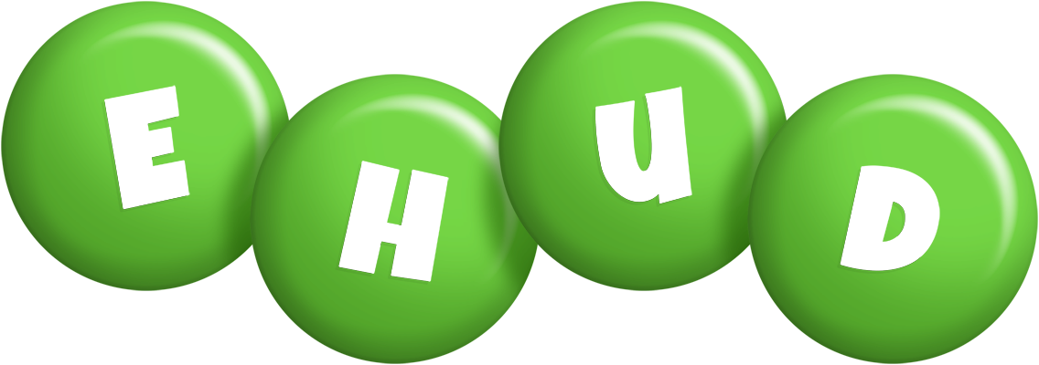 Ehud candy-green logo