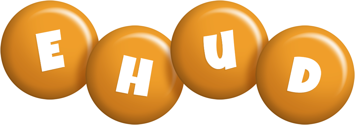 Ehud candy-orange logo
