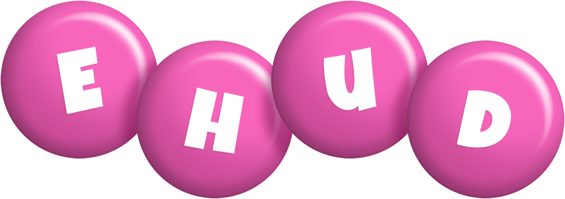 Ehud candy-pink logo