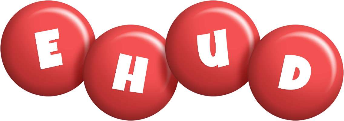 Ehud candy-red logo