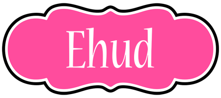 Ehud invitation logo