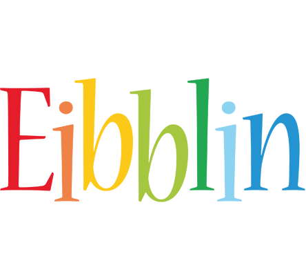 Eibblin birthday logo