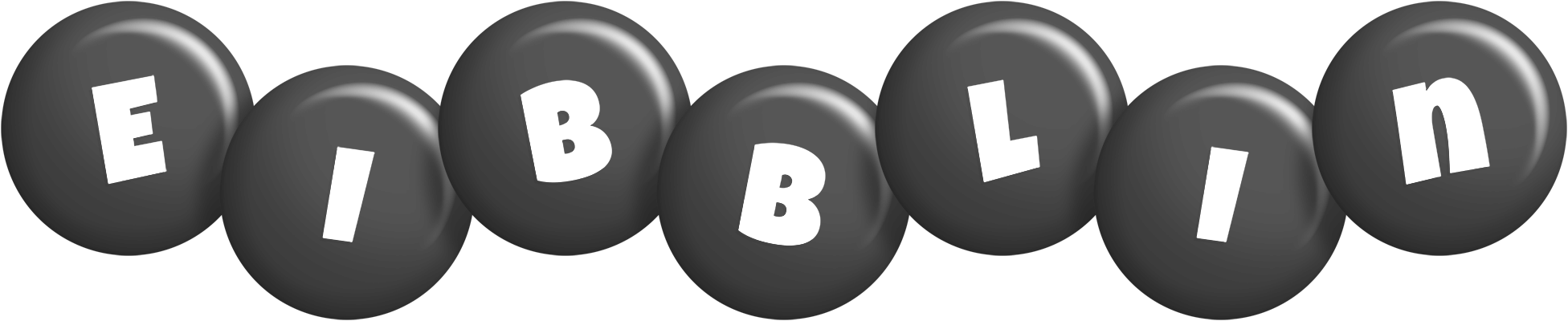 Eibblin candy-black logo