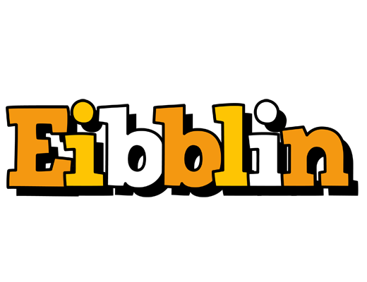Eibblin cartoon logo