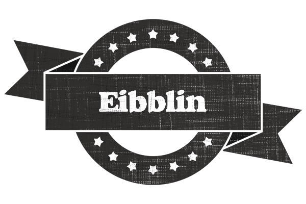 Eibblin grunge logo