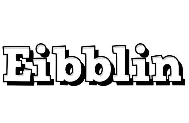 Eibblin snowing logo