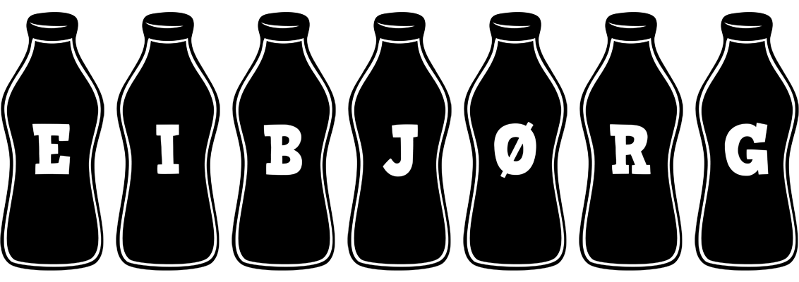 Eibjørg bottle logo