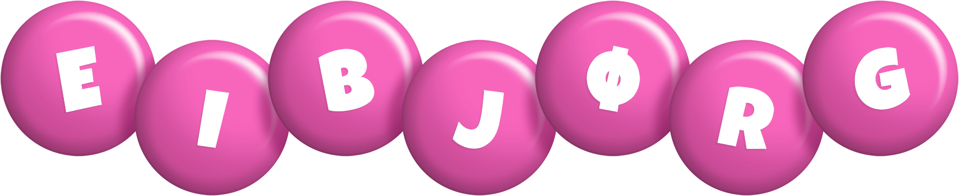 Eibjørg candy-pink logo