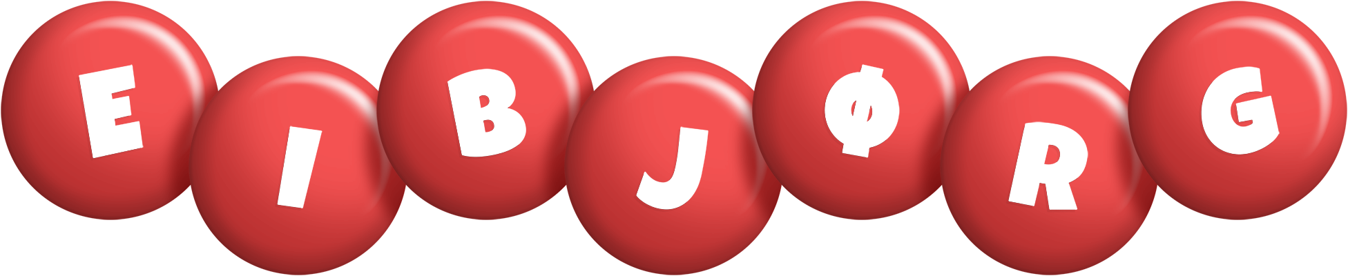 Eibjørg candy-red logo