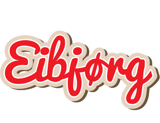 Eibjørg chocolate logo