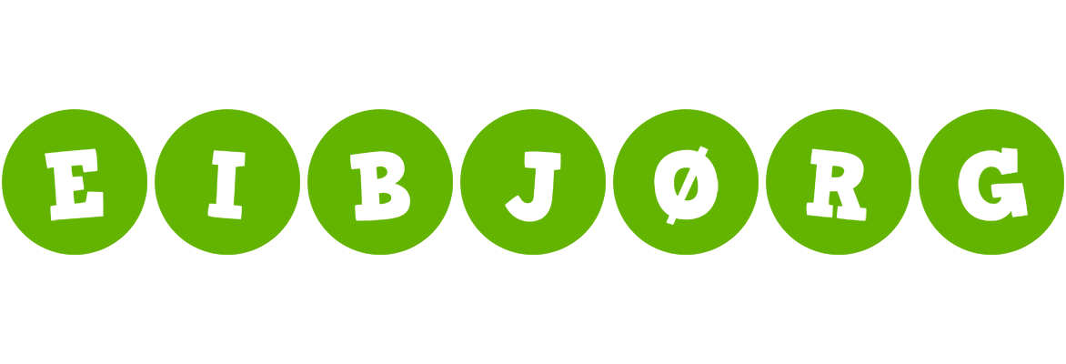 Eibjørg games logo