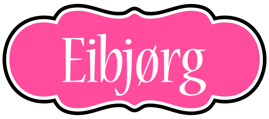 Eibjørg invitation logo