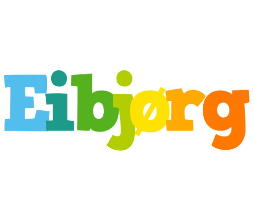 Eibjørg rainbows logo