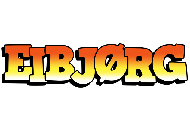 Eibjørg sunset logo