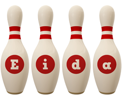 Eida bowling-pin logo