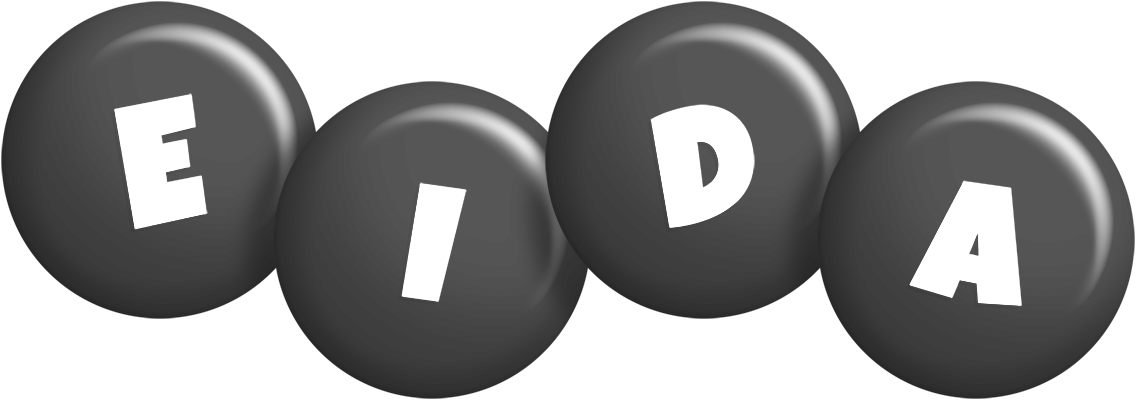 Eida candy-black logo