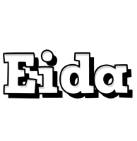 Eida snowing logo